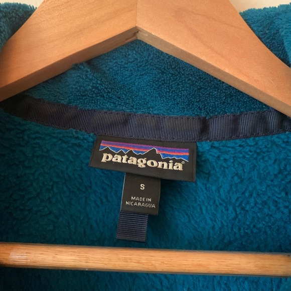 Patagonia // Blue Re-Tool Half-Snap Pullover LIKE NEW! - Picture 4 of 11